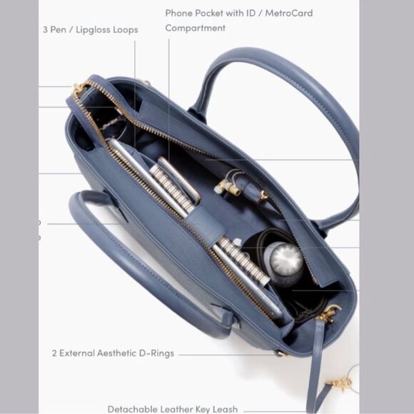 Dagne Dover Discontinued color! 13" Signature Tote NWOT - Picture 2 of 8